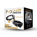 7MD Multi Functional Phone Holder 360° Rotatable Hands Free Use Stable and Compatible with All Smartphones