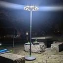LED Solar Street Light 800W IP67 Waterproof Outdoor Security Lamp with Polysilicon Solar Panel Fast Charging High Energy Storage