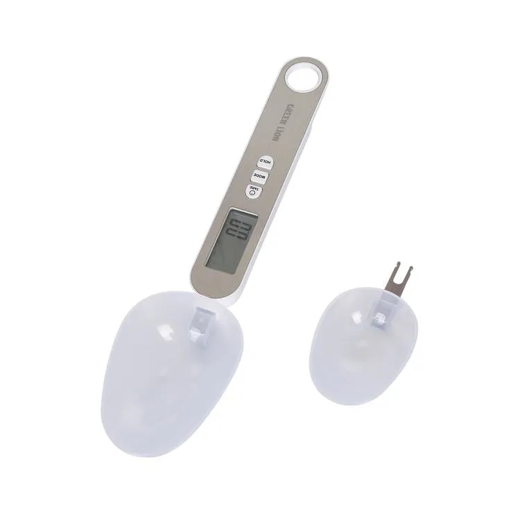 Green Lion Digital Spoon Scale with Precision Measurement Tare Function LCD Display and Extra Spoon |GL-SL3 ||GNDISPONSL|