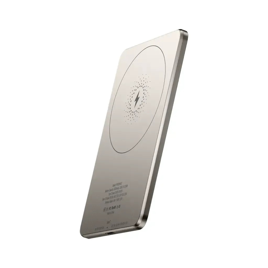 Powerology Ultra-Thin 5000mAh MagSafe Power Bank | PPBCHA63TI |