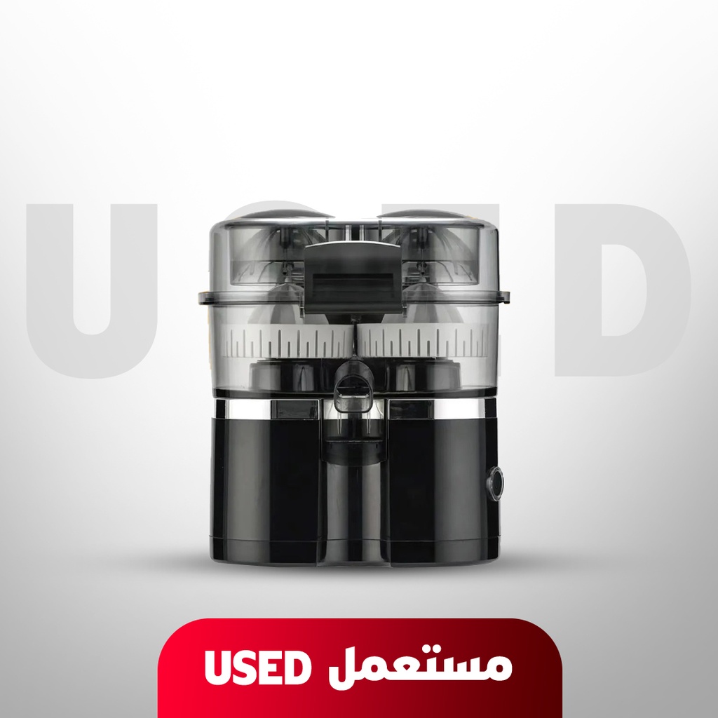 🚨 نموذج عرض محل 🚨 العصارة | عصارة الفواكه الكهربائية الأوتوماتيكية من حمد ستور - 100 واط | تصميم مدمج للمطبخ | 7MD‑IM25 | 🚨 غير خاضع للضمان 🚨
