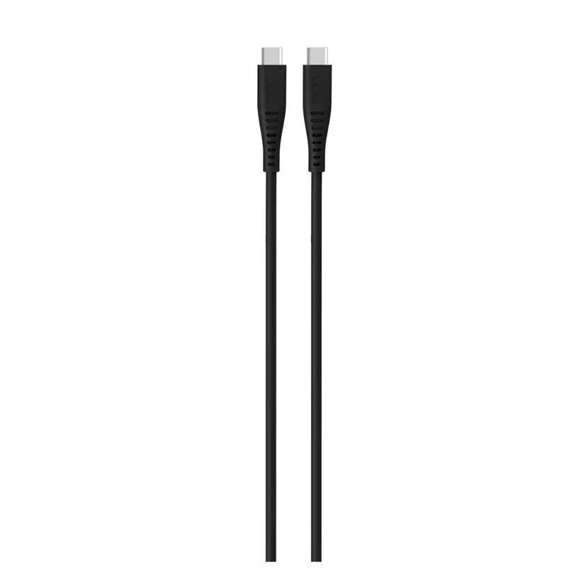 Goui Rubber Type-C to Type-C Cable (1.5M) — Extra Flexible and Durable Charging & Sync Cable | G-NTCC15-S60K |