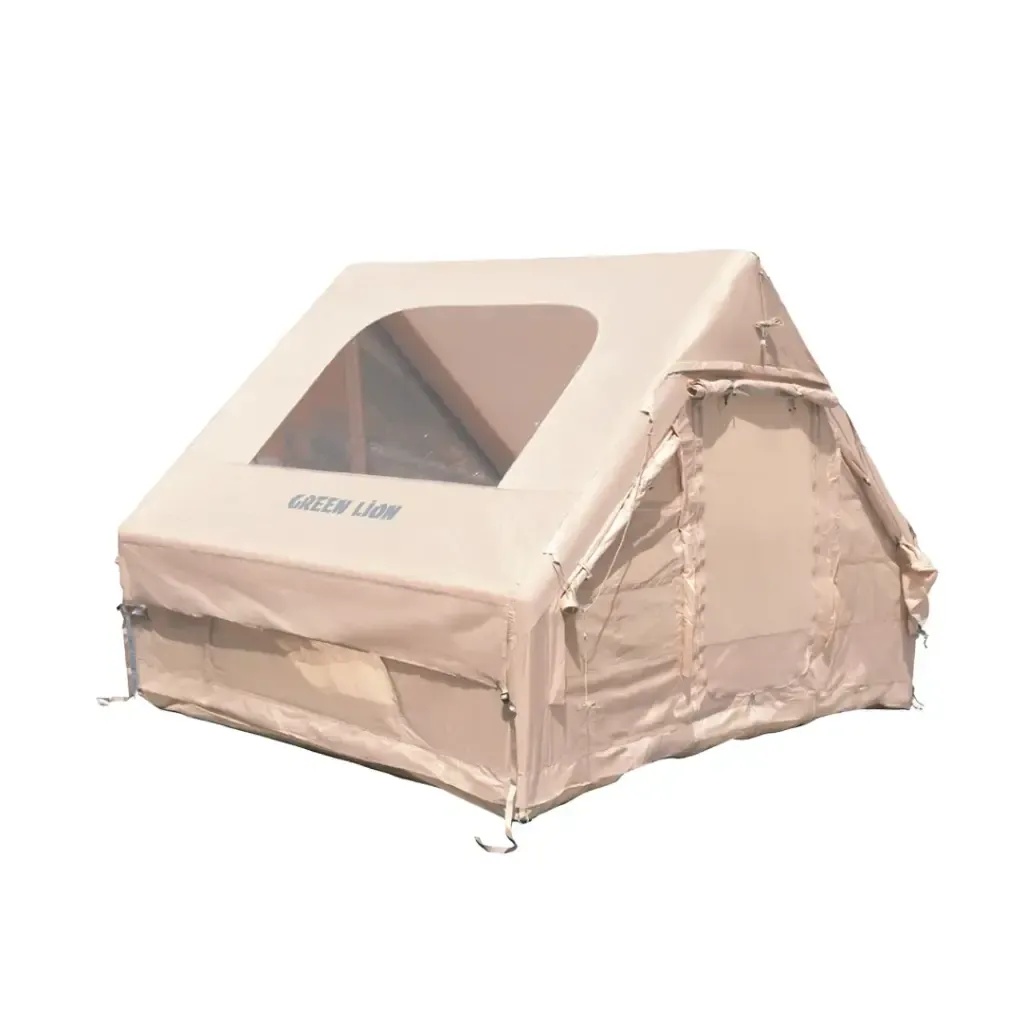 Green Lion GT‑4X Inflatable Tent – 3‑4 Person, Quick Setup 1‑2 min, Waterproof 300D Oxford | GNGT4XTENTBG |