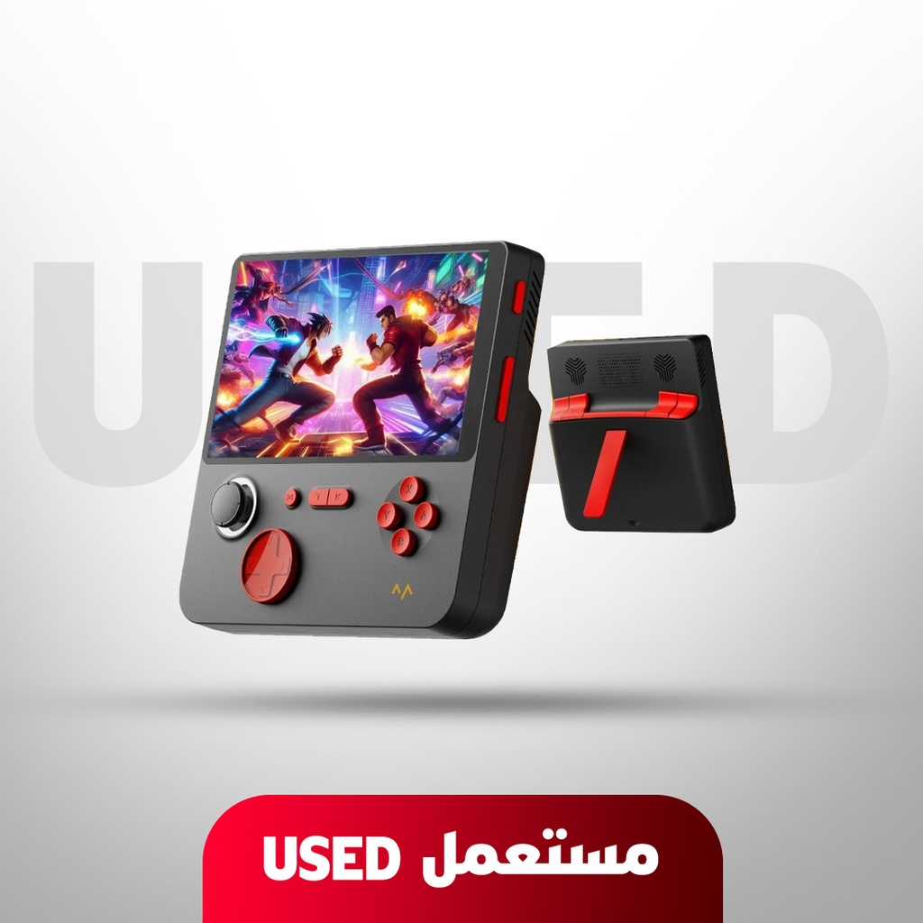 🚨 مستعمل 🚨 المرح: جهاز الألعاب المصغر 7MD Retro مع 30,000 لعبة مدمجة، ذاكرة 128 جيجابايت، مخرج HDMI، ومدة لعب تصل إلى 10 ساعات | 7MD2472 | 🚨 غير خاضع للضمان 🚨