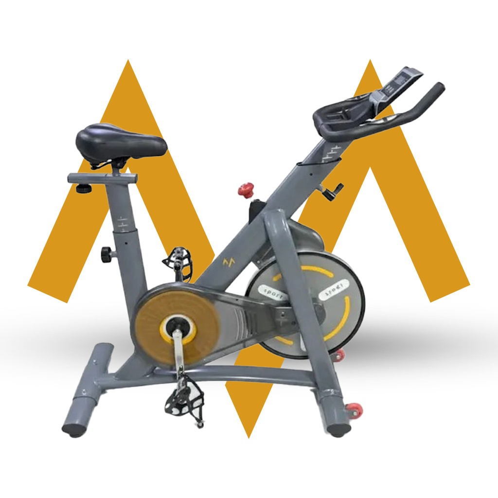 7MD Indoor Stationary Exercise Bike - Sport Edition with Adjustable Resistance Spinning Bike Model:LH-003| TECNOFIT SP |