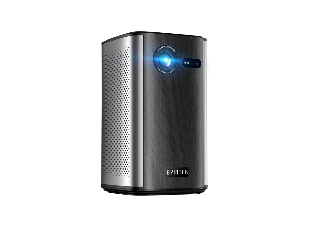 BYINTEK P70 Portable DLP Projector with Android 9.0 – 4K Support, 3D, Auto-Focus, 8000mAh Battery | P70X |