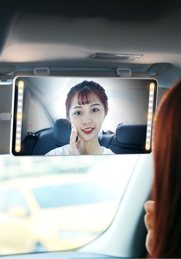 [2077] USAMS Car Fill Light Makeup Mirror US-ZB175