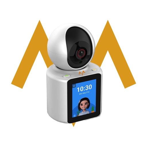 [9454] 7MD Camera Video Calling Smart WiFi Camera | Two-Way Video Calling | Full HD Resolution | Wide Angle View | Human Detection | App Control | One-Button Call | PTZ Control |