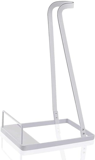 [9565] White Vacuum Cleaner Stand For Organizing Home