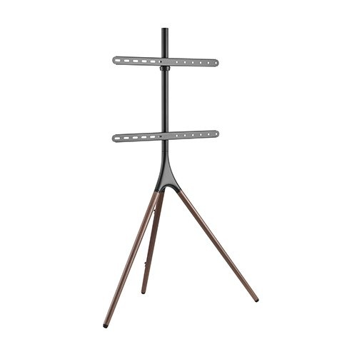 [11355] Height Adjustable Sleek Easel Design Tripod Floor TV Stand for 45"- 65" LCD LED Plasma Screens