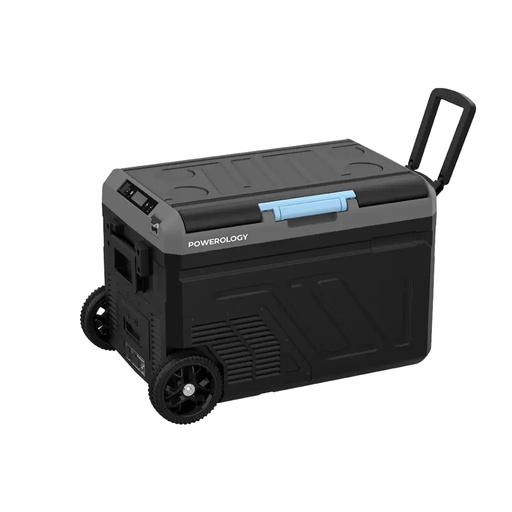 [11395] Powerology 40L Dual Compartment Smart Fridge and Freezer Portable High Performance Cooling with Smart Features |PP057||PPBCHA57|