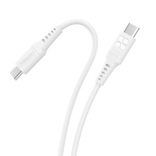 [11417] Promate 60W Power Delivery Ultra-Fast USB-C Soft Silicone Cable |PowerLink-CC120|