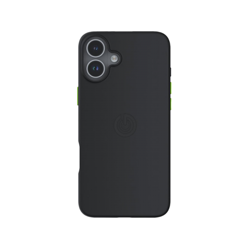Goui Magnetic Case iPhone 16 (6.1") Silicone Shockproof Back Cover with Magnetic Bar Wireless Charging Compatible G-MAGENT16