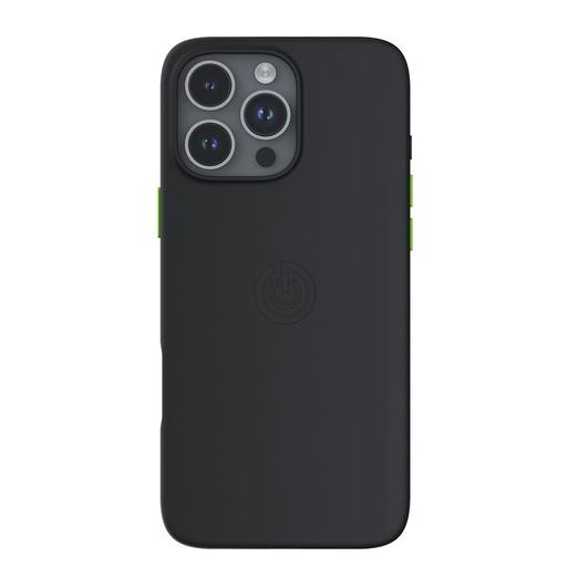 [11691] Goui Magnetic Case iPhone 16 Pro Max 6.7" Shockproof Soft Rubber Back Cover with Magnetic Bars Wireless Charging Compatible G-MAGENT16PM