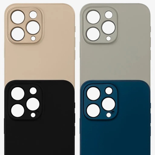 iPhone 16 Pro & 16 Pro Max Silicone Case MagSafe Compatible with Built in Camera Lens Protector