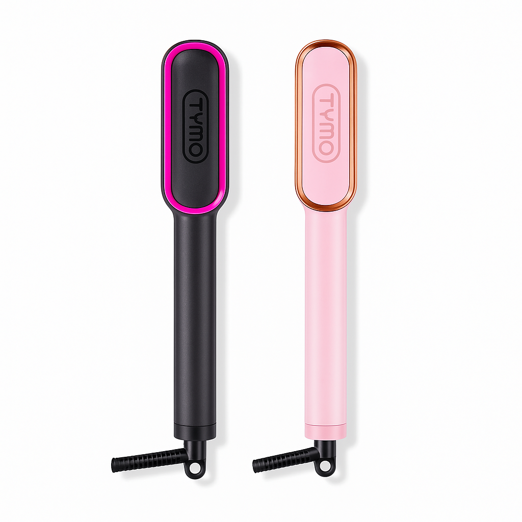 TYMO RING Hair Straightening Comb with 5 Temperature Settings and Fast Heat Up  | HC100/R |