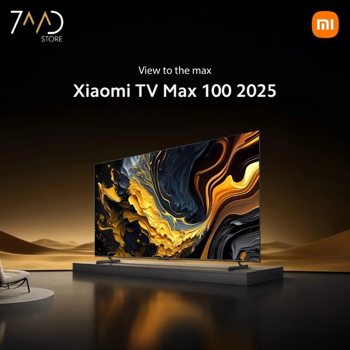 [11816] Xiaomi TV Max 100 inch 2025 – QLED 4K (3840×2160) Gaming TV | 144Hz, Dolby Vision, HDR10+, Google TV, Chromecast, AirPlay, Bluetooth 5.2, Wi-Fi 6, HDMI 2.1 | L100MA-MAXME |