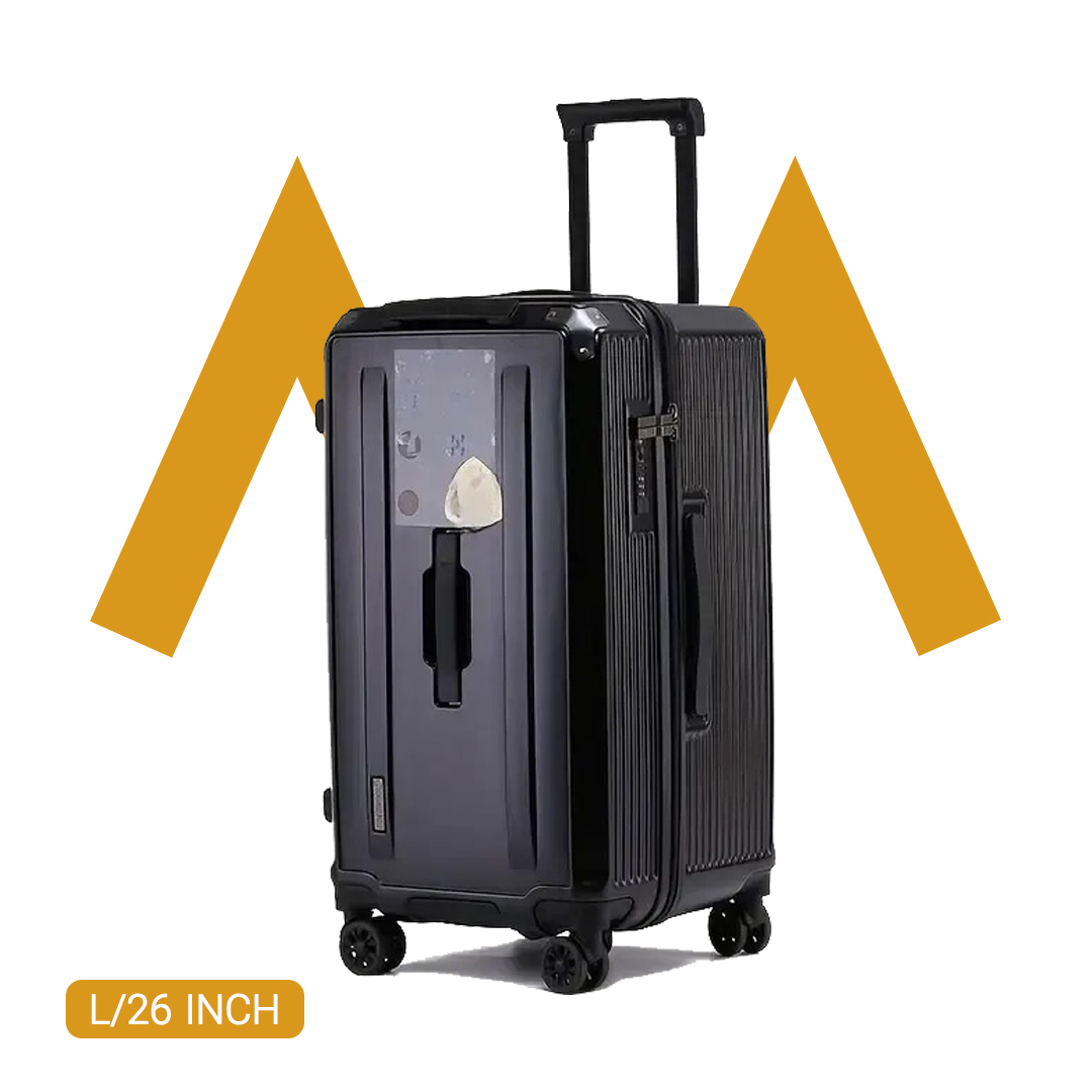 7MD SuitCase Multi-Purpose With High Capacity - Travel Bag inclouds airtag, pvs stickers, and luggage tag, 8-in-1 Compression Packing Organizers | Size: L / 26 INCH | 7MD-1906 |