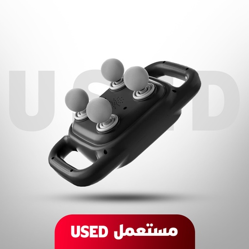[U327] 🚨 USED 🚨 Porodo Lifestyle Quad Comfort Massager – 4-Speed Full Body Massager with Digital Display, Black | PD-4HMSG-BK | 🚨 Not Covered By Warranty 🚨
