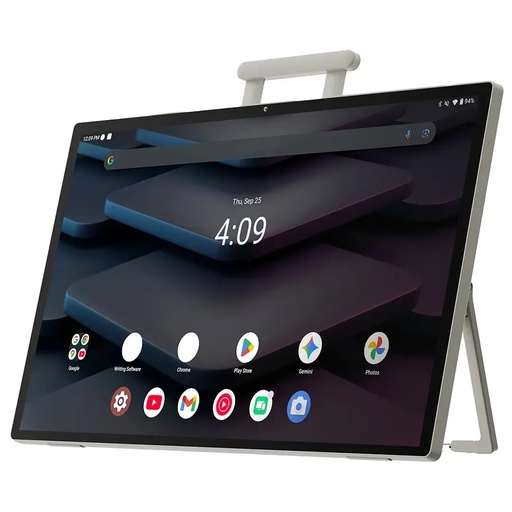 [12279] Porodo Naspanora 24.5 inch Portable Smart Tablet with Stereo Speakers, 10-Point Touch & Android 14 | PDSSK245WH |